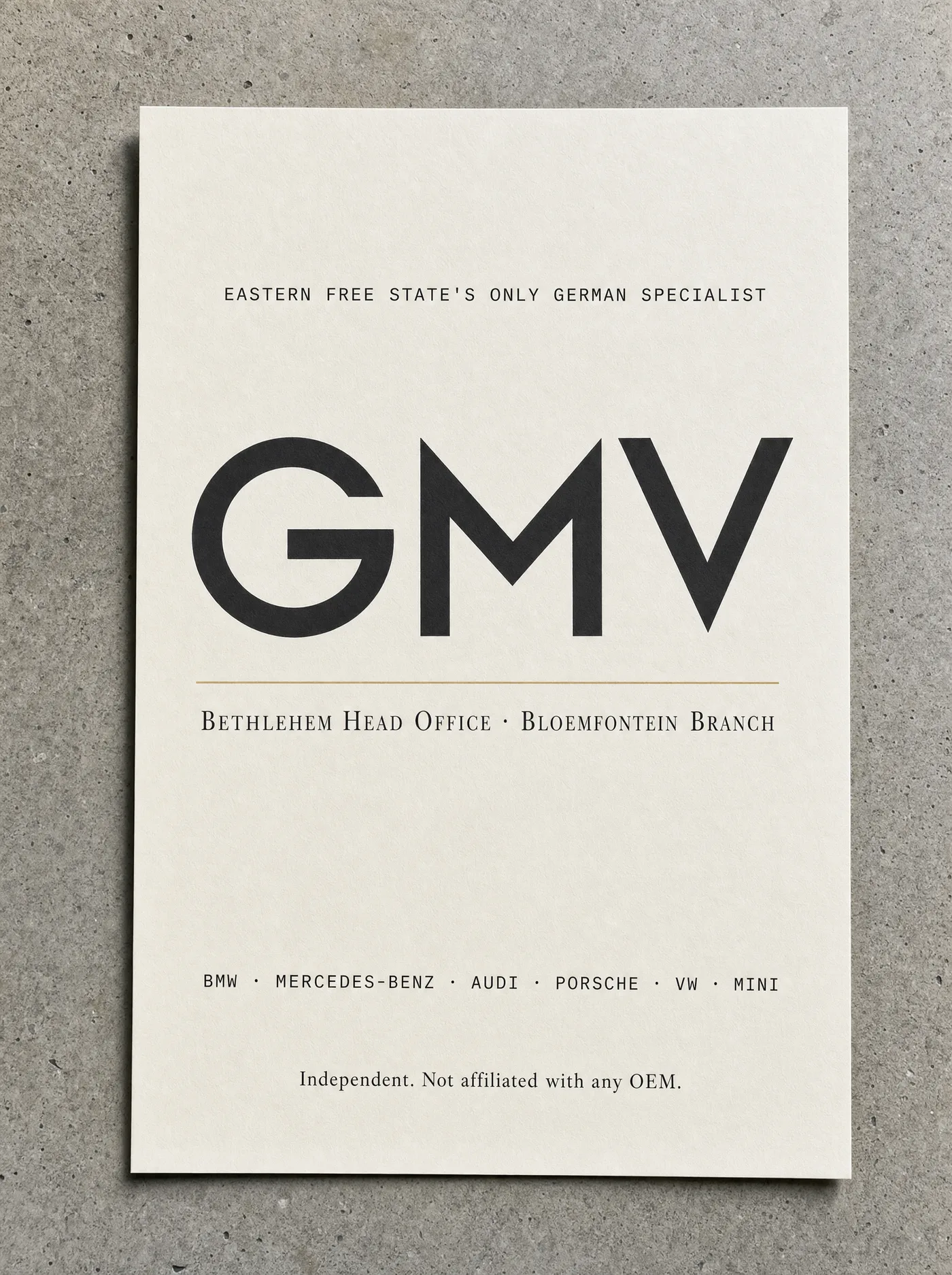 A5 flyer